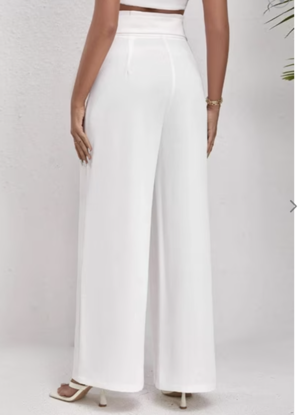 High-Rise Straight Fit Pants - Image 3